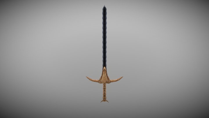 Espada_Hueso 3D Model