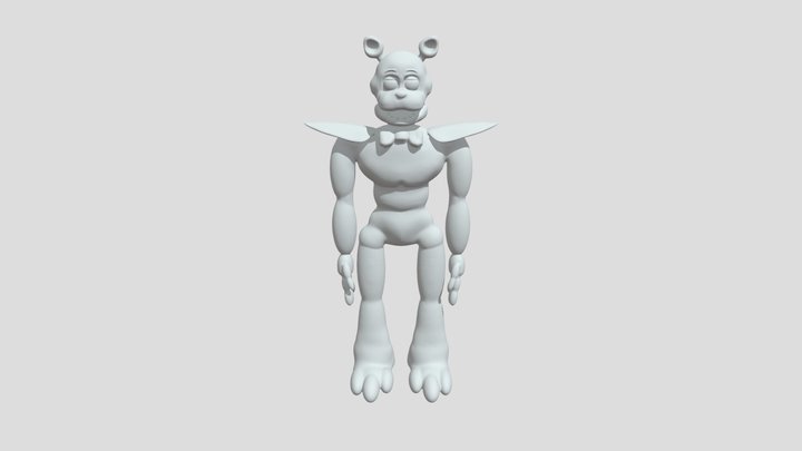 Glamrock Freddy2 3D Model