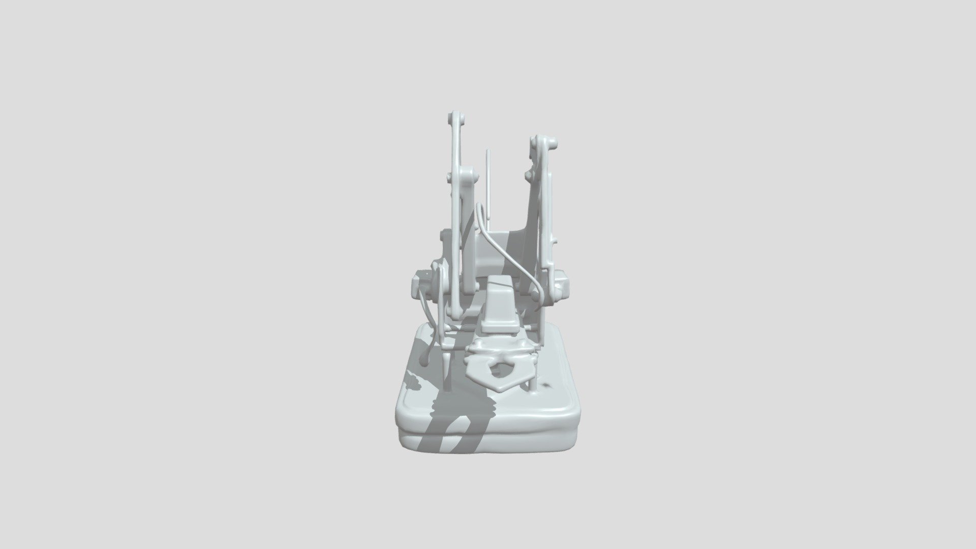 Mechanical robotic arm model - 3D model by ReyZou [0f54e20] - Sketchfab