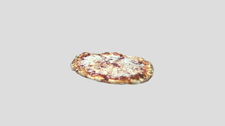 Justin Bieber's Fave Pizza in Canada? 3D scan 3D Model
