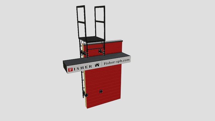 Lestnica 2 3D Model
