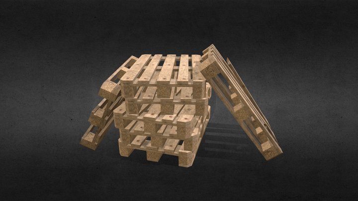 Pallets 3D Model