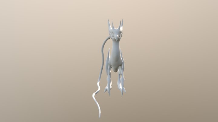 Creature Done 3D Model