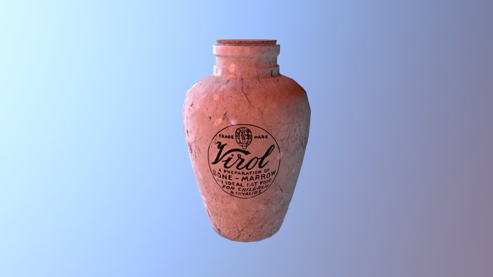 Victorian Apothecary Vase 3D Model