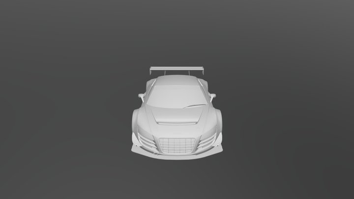 Audi R8LMS 3D Model