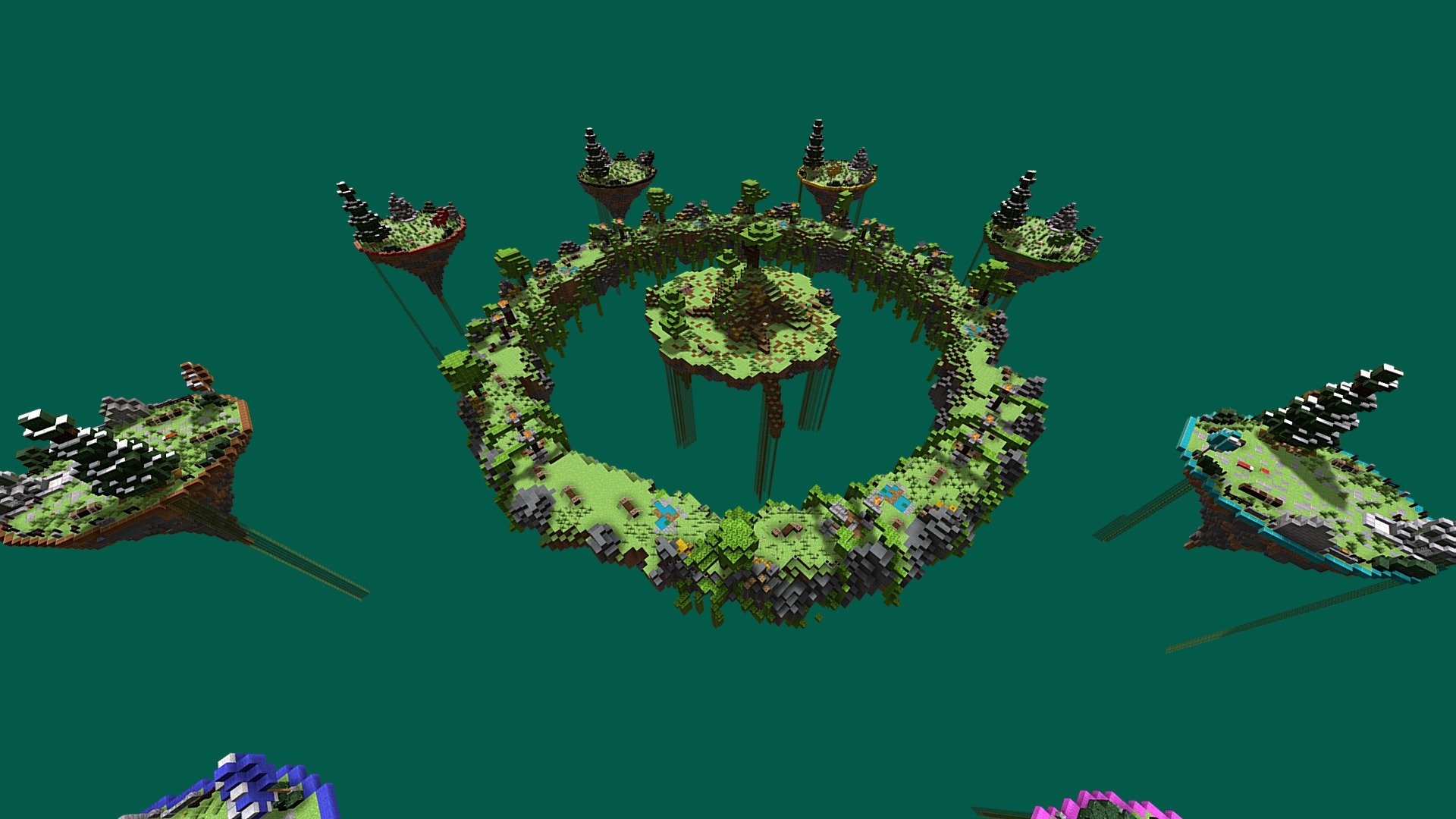 PixelMine | Bedwars Islands - 3D model by PixelMine [0f581e0] - Sketchfab