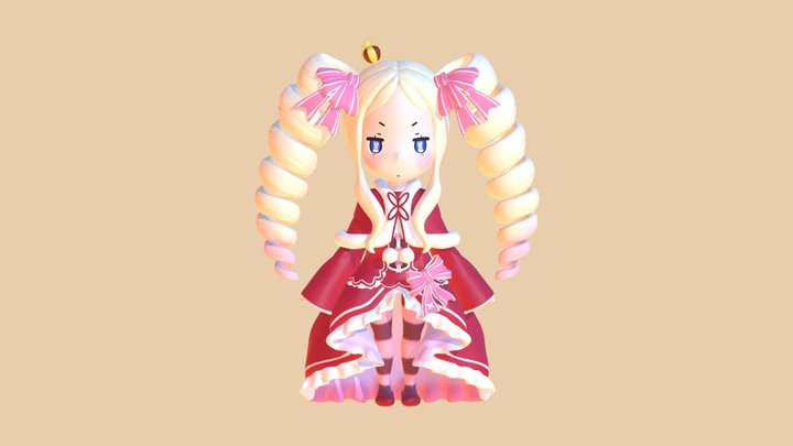Re:zero Beatrice 3D Model