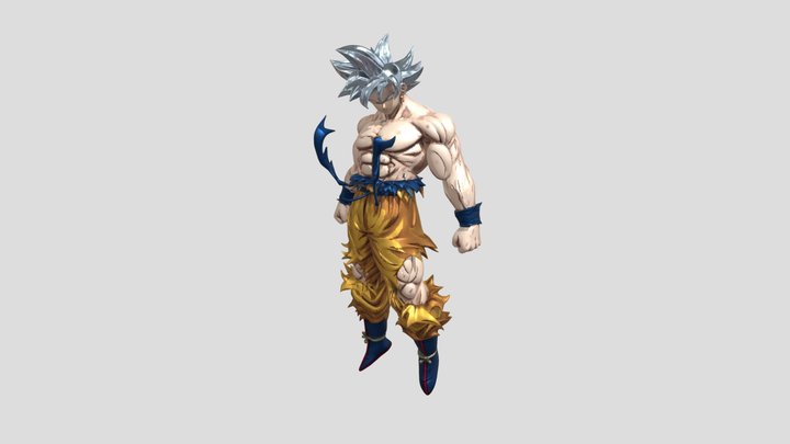 Ultra Instinct Goku 3D Model
