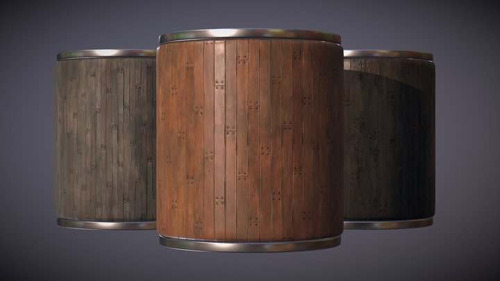 Substance Designer - Old Wood – Free 3D Model STL