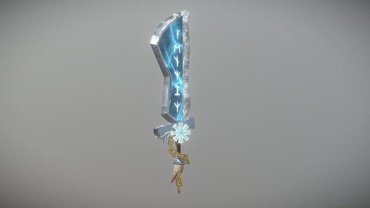 The Fenrir Blade 3D Model