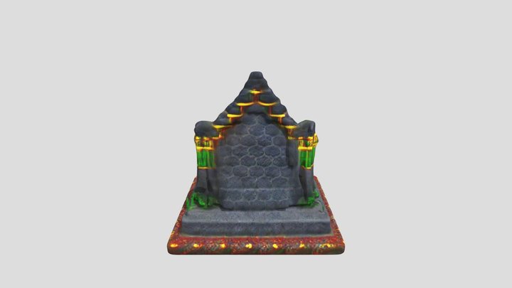 buddha altar 1 3D Model