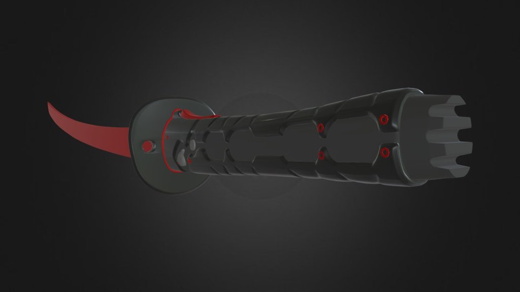 3D model muramasa demon sword VR / AR / low-poly