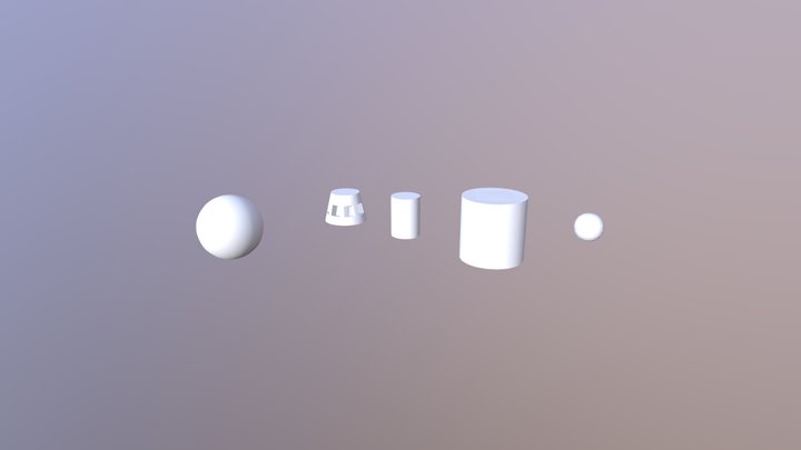 Objects 3D Model