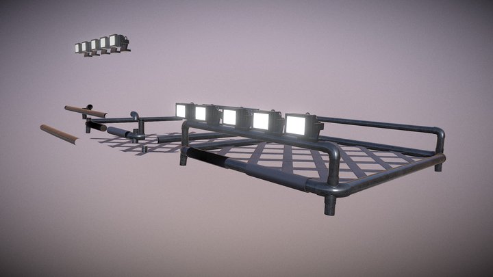 Top - Headlight 3D Model
