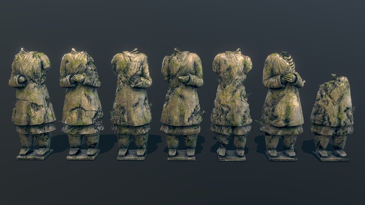 Headless Statues (Immortal Legacy) 3D Model