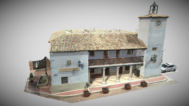 Ayuntamiento de Belinchón (Cuenca) 3D Model