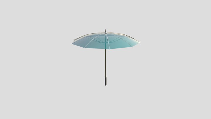 Stylized Umbrella 3D Model
