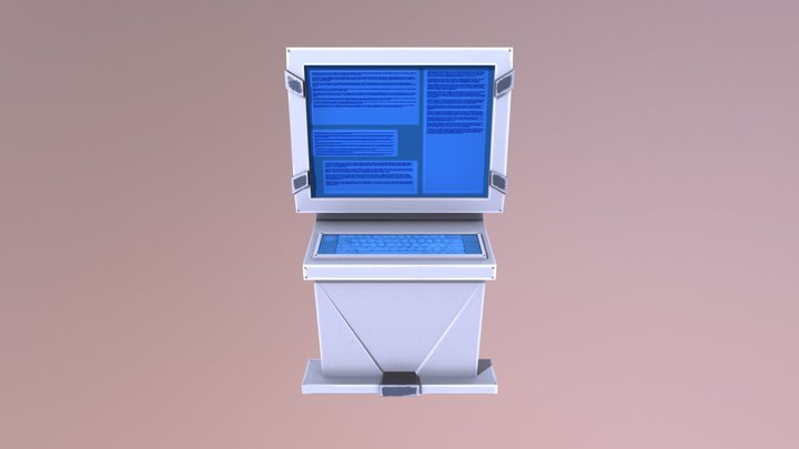 Console 3D Model