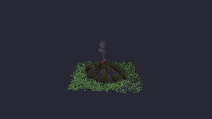 RC Campfire 3D Model