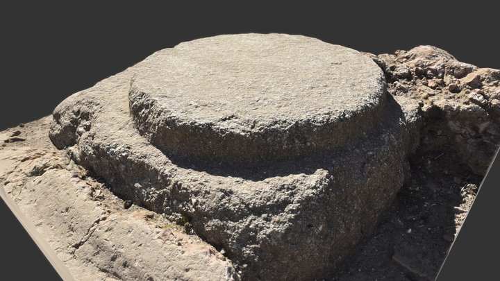 Roman Column base 3D Model