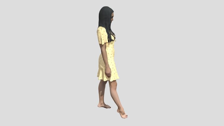 French women 3D Model