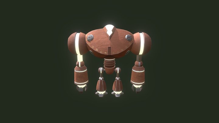 Robot Texture Practice 3D Model