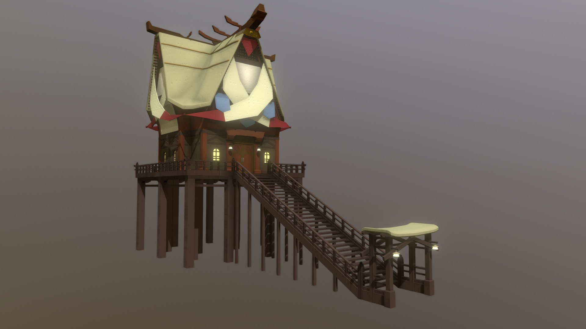 Impa´s House (from BoTW) 3D model by Alfonso.Garza [0f61300] Sketchfab