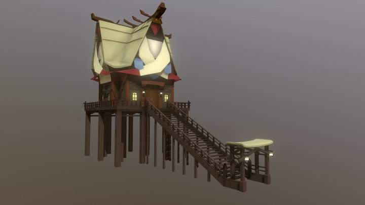 Impa´s House (from BoTW) 3D Model