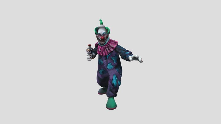 Jumbo killer klowns from outer  Space 3D Model