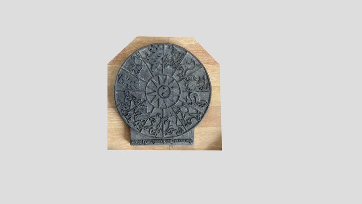 3DkhuonTranhGiay 3D Model