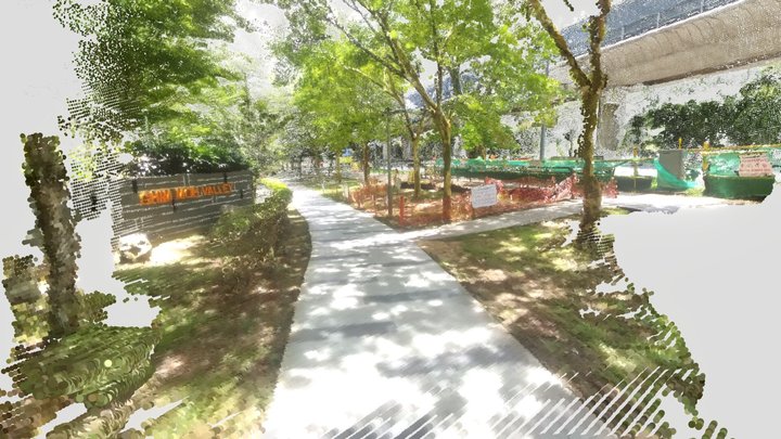 Walking on the street with Ray-ban stories 3D Model