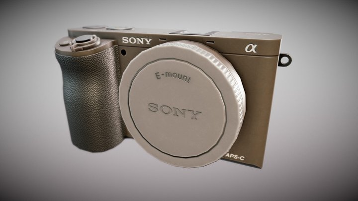 Sony Alpha a6000 3D Model