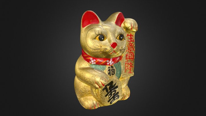 Luckycat1 3D Model