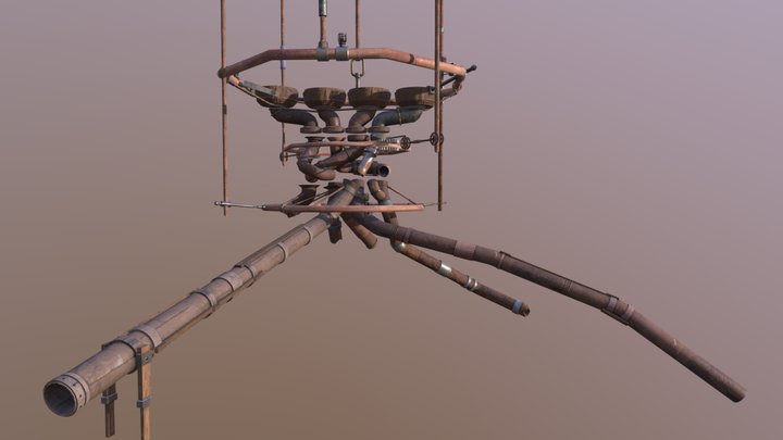 Sorting Machine Puzzle 3D Model