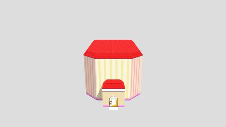 Mario And Luigi's House 3D Model