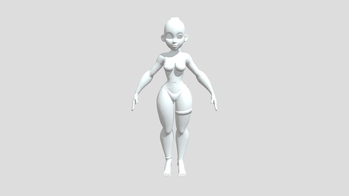 UV& & Textura_ Tanith Ortiz 3D Model
