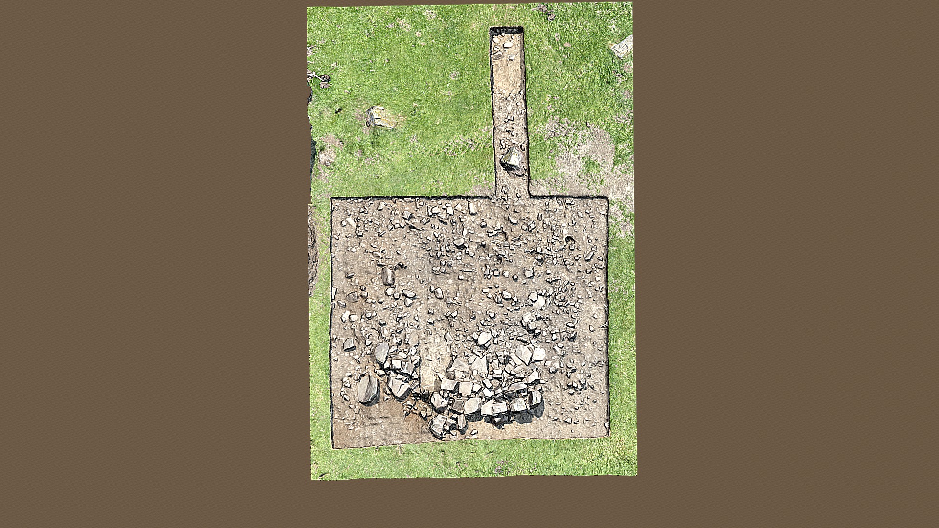 Holwick Well Head Settlement Trench 4 Day 10 - 3D model by Altogether ...