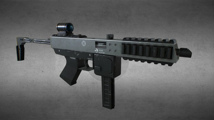 B&T KH9 SMG 3D Model