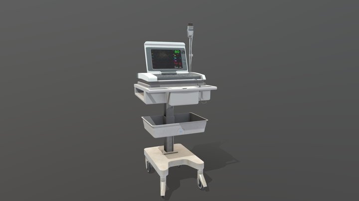 EKGMachine_LP 3D Model