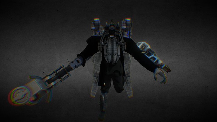 Titan Cameraman Astro Arm Injured (CB1) – Modello 3D gratuito STL