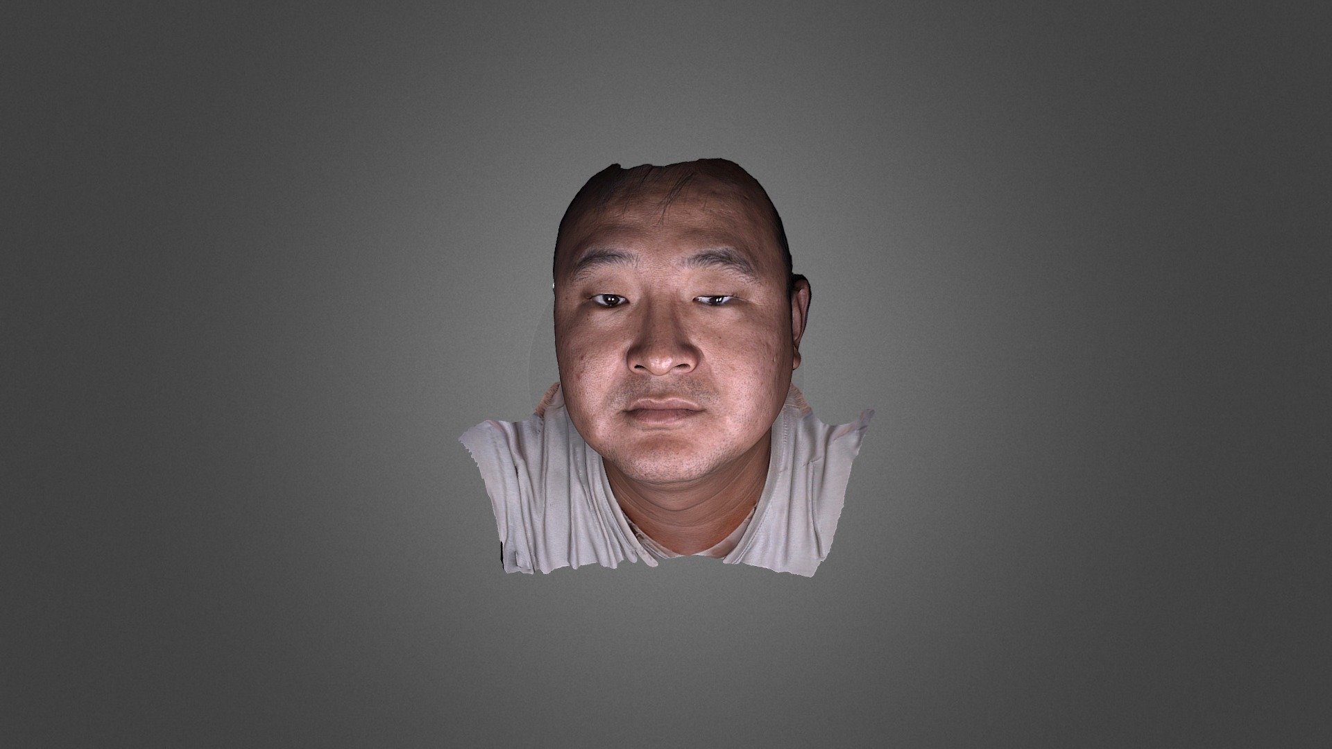 3D Face scanner Facense Model 5: Man