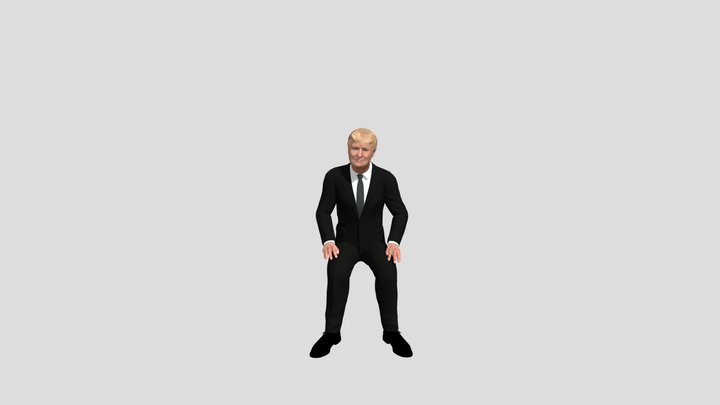 Trump Sitting In Disbelief – Modelo 3D gratuito STL