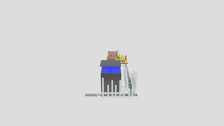 Drought Resistant City 3D Model