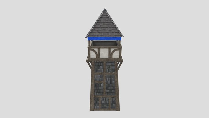 Age Of Empires Watchtower RTX ON 3D Model