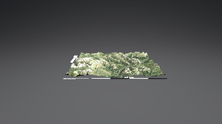 SERRE CHEVALIER 3D Model