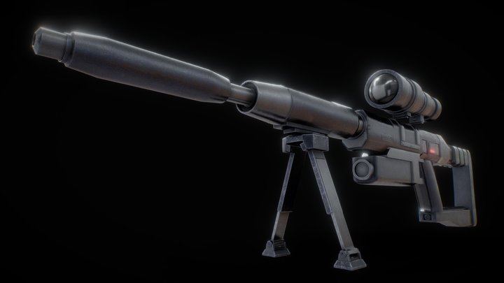 773 Firepuncher Rifle 3D Model