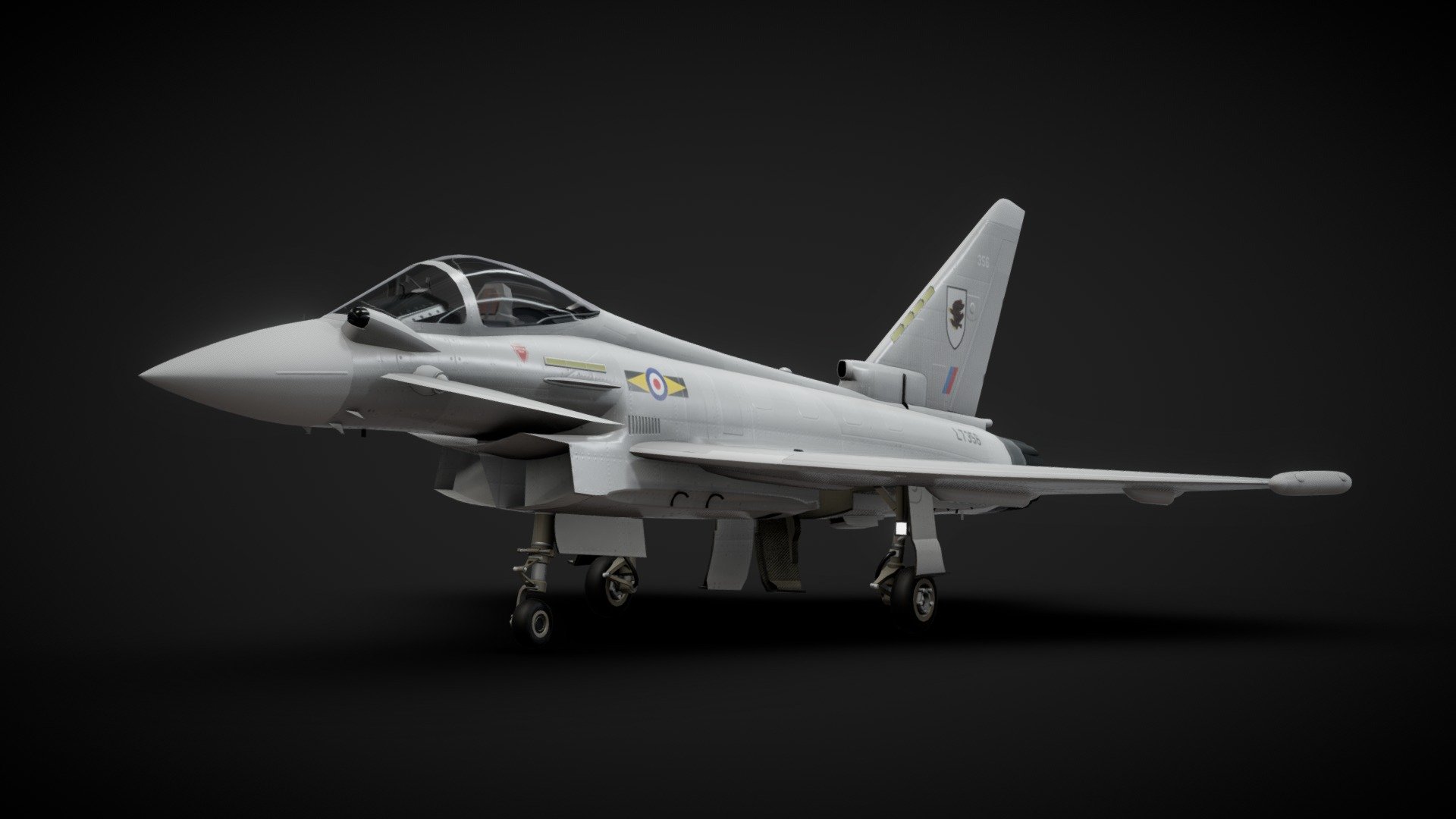 Eurofighter Typhoon - 3D model by Sam Morse-Brown (@ParallelMayhem ...