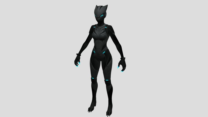 FORTNITE: LYNX 3D Model