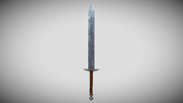 Adventurer's Sword 3D Model