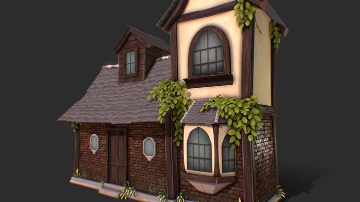 Casa Pueblo C 3D Model